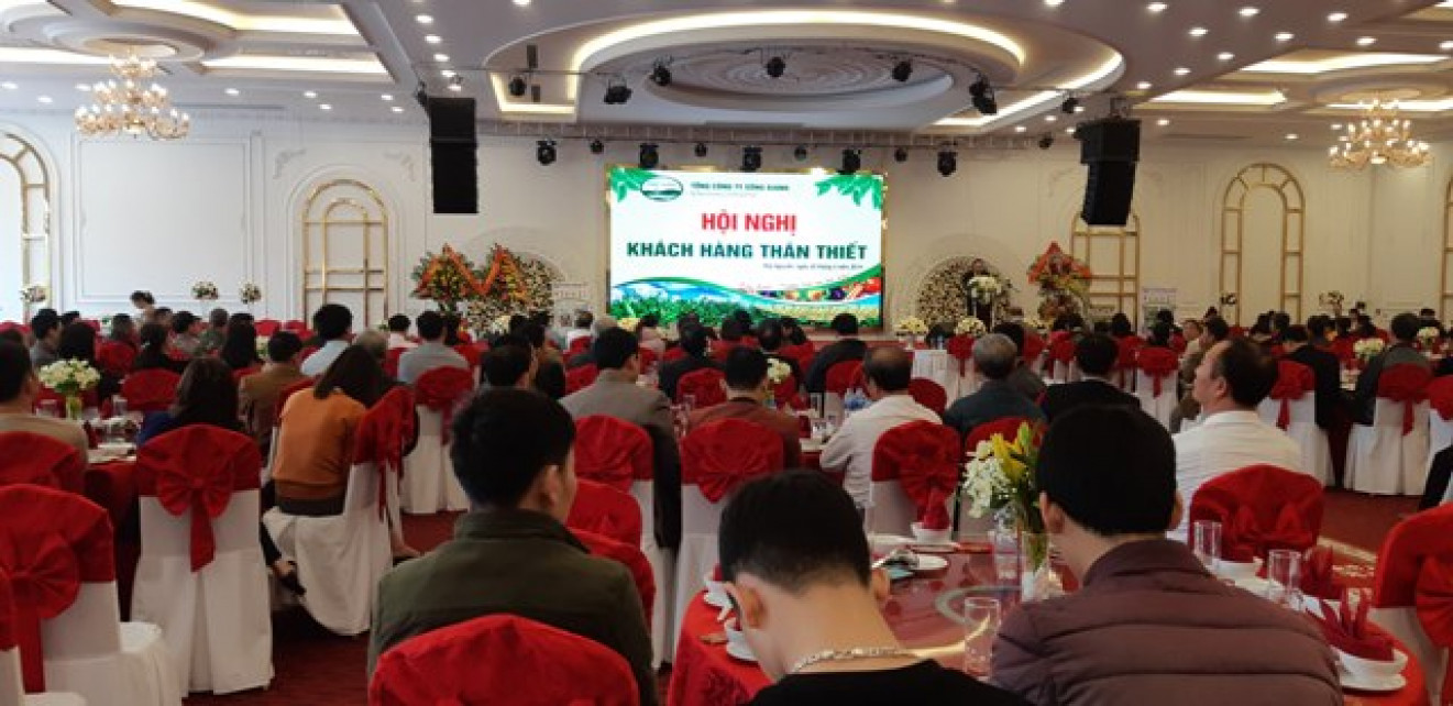Tổng công ty Sông Gianh gặp mặt khách hàng thân thiết tại Thái Nguyên